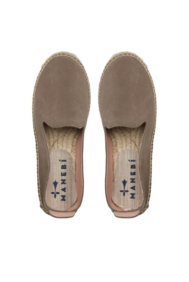 Manebi Еспадрили Double Sole Espadrilles K 1.9 D0 Сив - Mera.bg