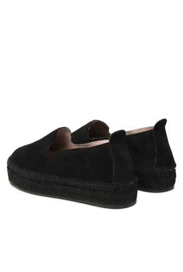 Manebi Еспадрили Double Sole Espadrilles R 2.2 D0 Черен - Mera.bg