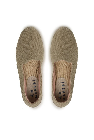 Manebi Еспадрили Flat Espadrilles O 7.1 NO Бежов - Mera.bg