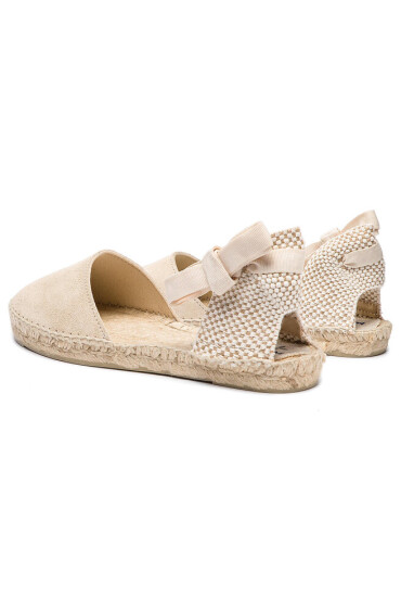 Manebi Еспадрили Flat Valenciana K 1.1 P0 Champagne Beige Suede 1 - Mera.bg