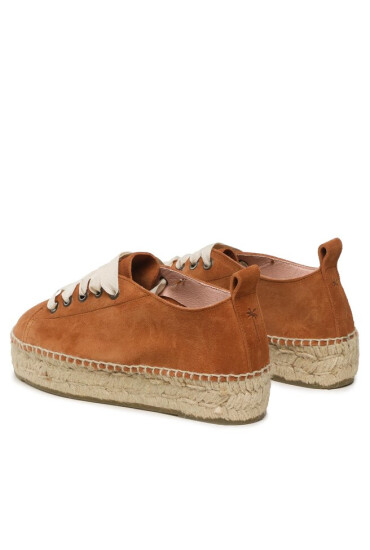 Manebi Еспадрили Lace-Up Espadrilles R 3.9 E0 Кафяв - Mera.bg