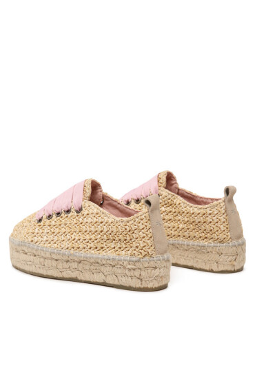 Manebi Еспадрили Lace-Up Espadrilles V 2.7 E0 Бежов - Mera.bg