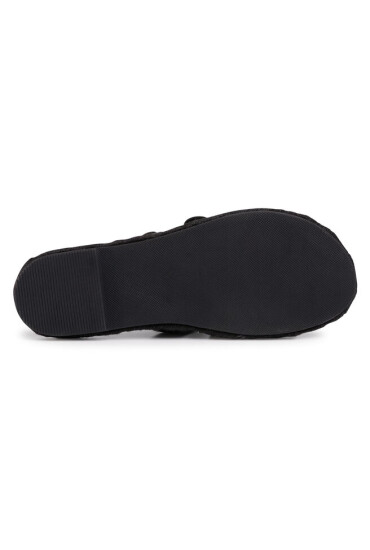 Manebi Еспадрили Leather Sandals S 2.1 Y0 Black W Triple Buckle - Mera.bg