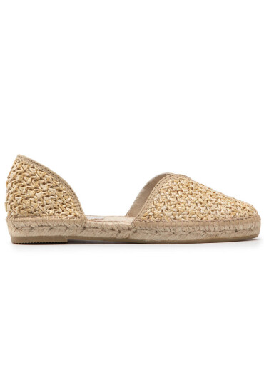 Manebi Еспадрили Open Side Flats V 2.7 O0 Raffia Net - Mera.bg