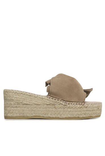 Manebi Еспадрили Platforms With Knots W 1.9 WK Vintage Taupe - Mera.bg