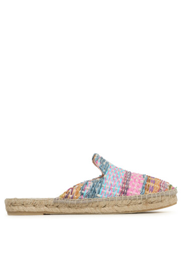 Manebi Еспадрили Raffia Yute Mix Mules G 6.1 M0 Цветен - Mera.bg