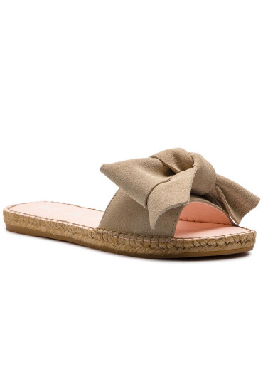 Manebi Еспадрили Sandals With Bow K 1.1 J0 Champagne Beige 1 - Mera.bg