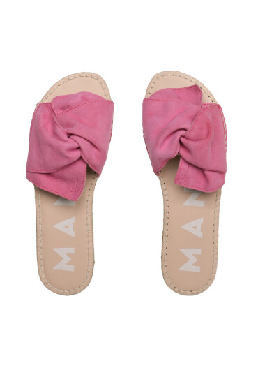 Manebi Еспадрили Sandals With Knot R 1.0 JK Розов - Mera.bg