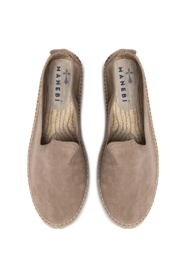 Manebi Еспадрили Slippers W W 1.9 N0 Vintage Taupe - Mera.bg