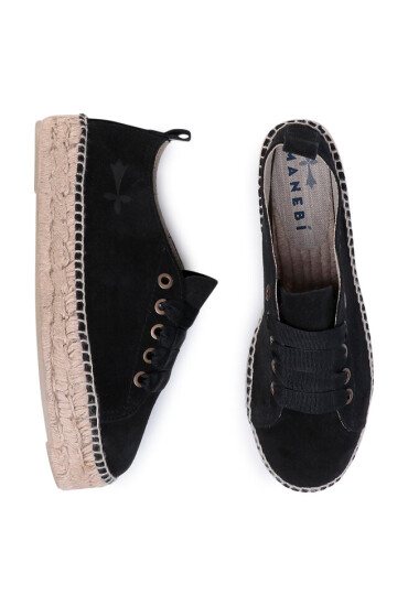 Manebi Еспадрили Sneakers D K 1.0 E0 Черен - Mera.bg
