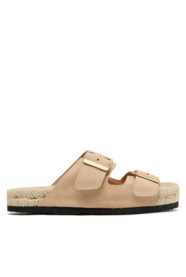 Manebi Еспадрили Suede Nordic Sandals K 1.1 R0 Бежов - Mera.bg