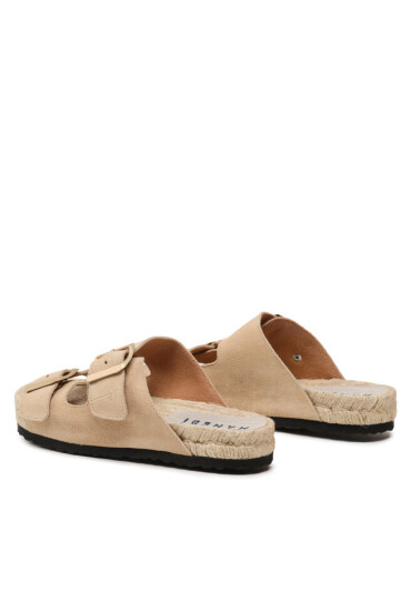 Manebi Еспадрили Suede Nordic Sandals K 1.1 R0 Бежов - Mera.bg