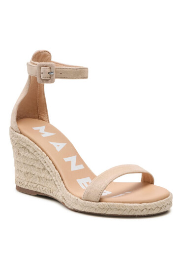 Manebi Еспадрили Wedge Sandals M 1.1 Wg Champagne Beige - Mera.bg