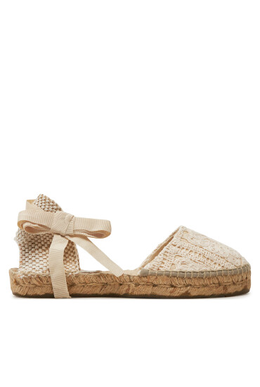 Manebi Еспадрили Yucatan Flat Valenciana Espadrilles G 0.3 P0 Бежов - Mera.bg