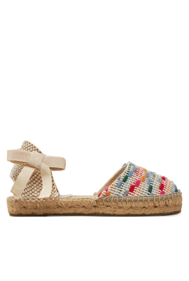 Manebi Еспадрили Yucatan Flat Valenciana Espadrilles G 0.5 P0 Цветен - Mera.bg