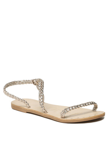 Manebi Сандали Sandals S 6.2 Y0 Platinum Braid - Mera.bg