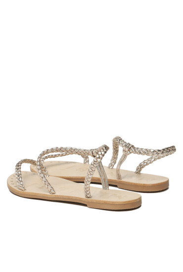Manebi Сандали Sandals S 6.2 Y0 Platinum Braid - Mera.bg