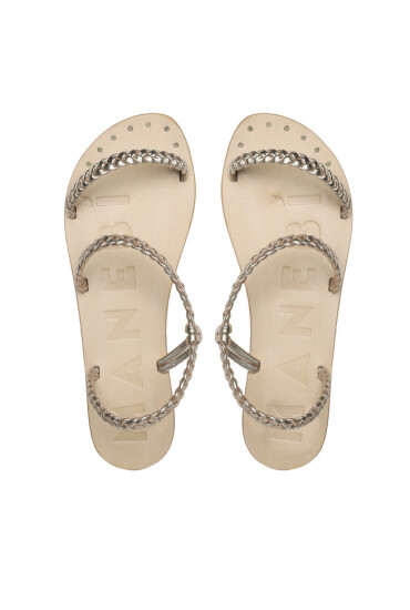 Manebi Сандали Sandals S 6.2 Y0 Platinum Braid - Mera.bg