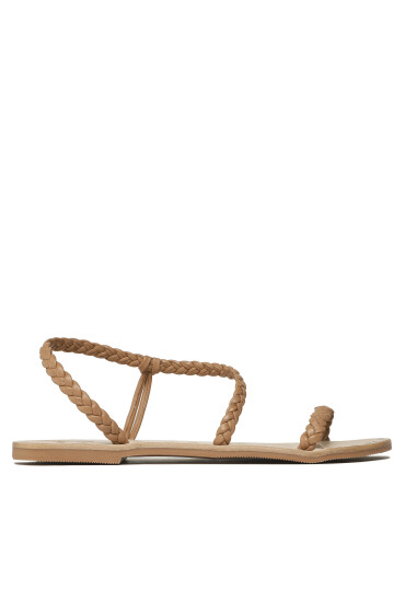 Manebi Сандали Sandals S 9.5 Y0 Кафяв - Mera.bg