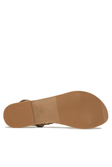 Manebi Сандали Sandals S 9.5 Y0 Кафяв - Mera.bg