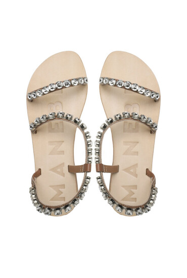 Manebi Сандали Sandals U 9.2 Y0 Tan - Mera.bg