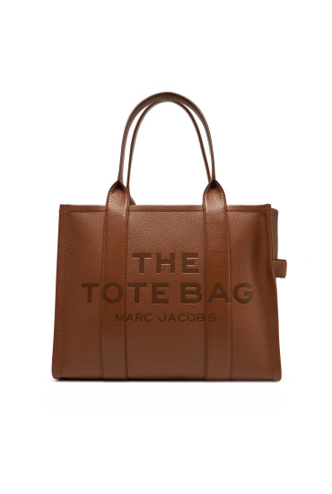 Marc Jacobs Дамска чанта The Leather Large Tote Bag H020L01FA21 Кафяв - Mera.bg