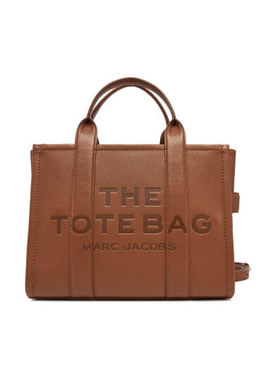 Marc Jacobs Дамска чанта The Leather Medium Tote Bag H004L01PF21 Кафяв - Mera.bg