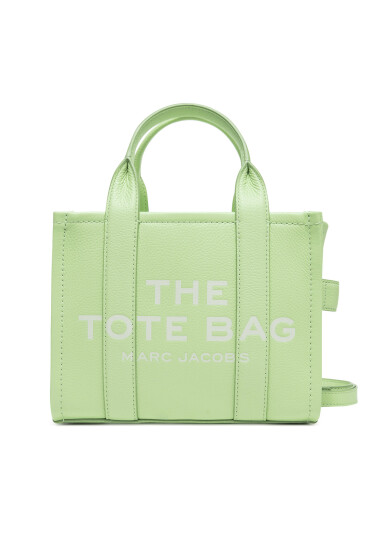 Marc Jacobs Дамска чанта The Leather Small Tote Bag H009L01SP21 Зелен - Mera.bg