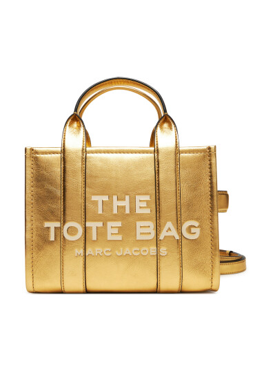 Marc Jacobs Дамска чанта The Metallic Small Tote Bag 2F3HTT004H01 Златист - Mera.bg