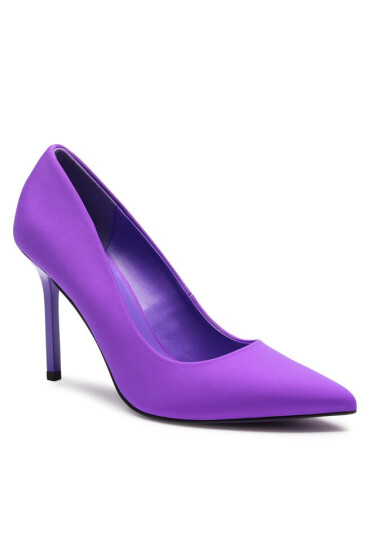 Marella Обувки на ток Traforo 6526013502 Purple 002 - Mera.bg