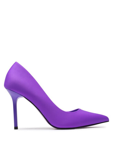 Marella Обувки на ток Traforo 6526013502 Purple 002 - Mera.bg