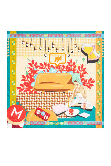 Marella Шал Alcool 6546013602 Orange 001 - Mera.bg