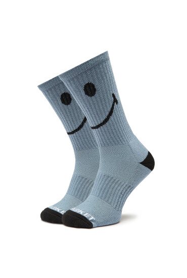 Market Дълги чорапи unisex Smiley 360001158 Син - Mera.bg