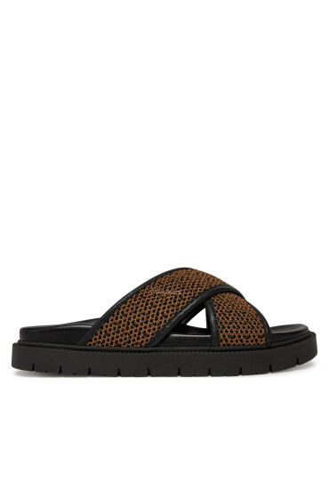 Max Mara Beachwear Чехли Party 25165210396 Кафяв - Mera.bg