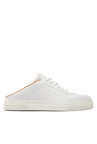 Max Mara Чехли 2424766111600 Бял - Mera.bg