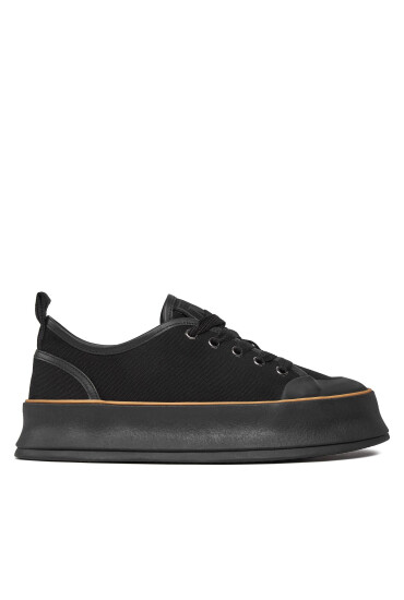 Max Mara Гуменки Springsneakerc 24147610316 Черен - Mera.bg