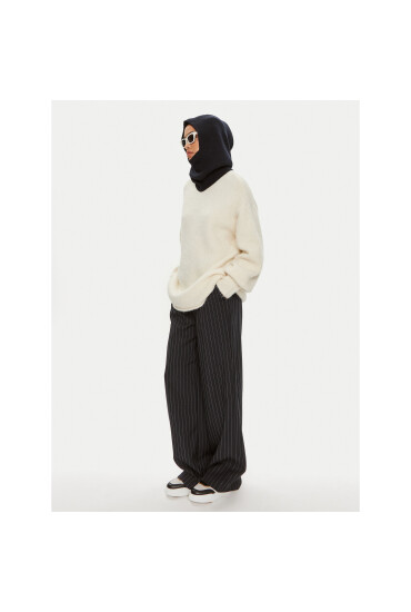 Max Mara Leisure Шапка маска Carmela 2426576028600 Тъмносин - Mera.bg