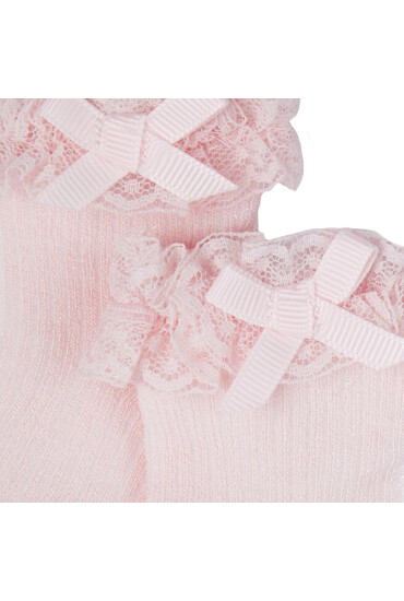 Mayoral Чорапи дълги детски 9480 Pale Blush 26 - Mera.bg