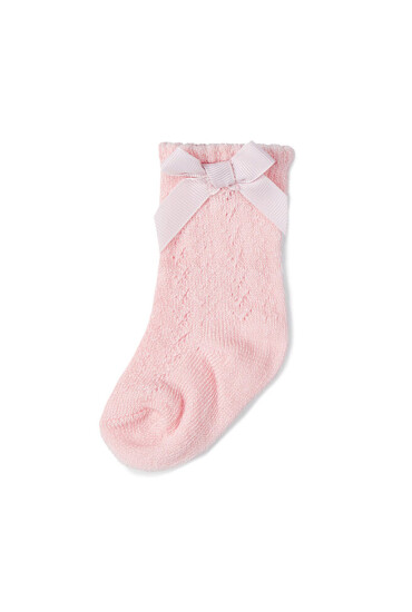 Mayoral Чорапи дълги детски 9481 Pale Blush 68 - Mera.bg