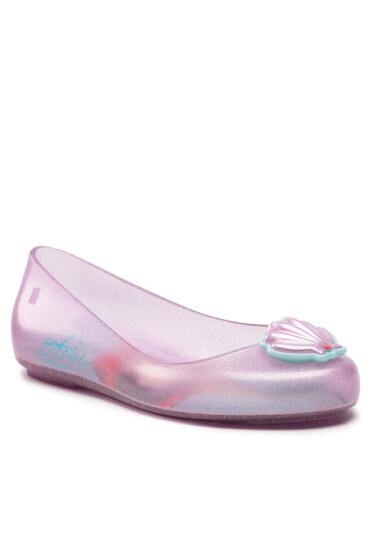 Melissa Балеринки Mini Sweet Love + Disn 33448 Pink Glitter 52528 - Mera.bg