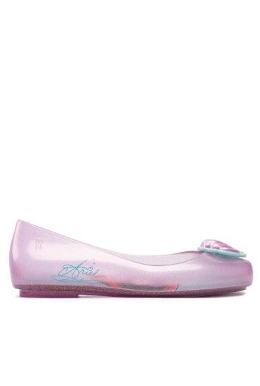 Melissa Балеринки Mini Sweet Love + Disn 33448 Pink Glitter 52528 - Mera.bg
