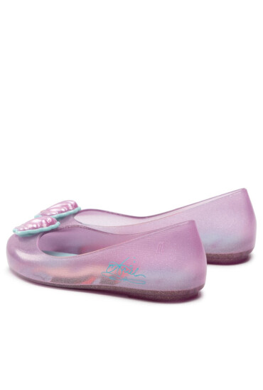 Melissa Балеринки Mini Sweet Love + Disn 33448 Pink Glitter 52528 - Mera.bg