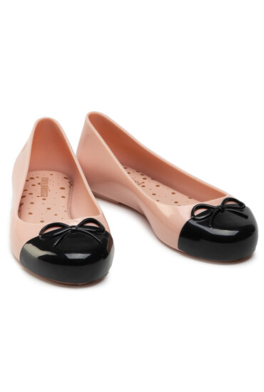 Melissa Балеринки Mini Sweet Love Cap To 33279 Glitter Rose/Black 53888 - Mera.bg