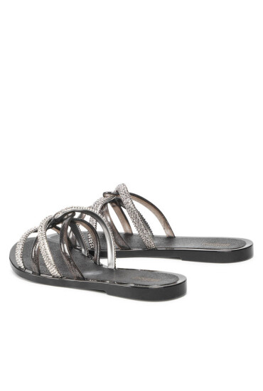 Melissa Чехли Shiny Ad 33429 Black/Silver 50545 - Mera.bg