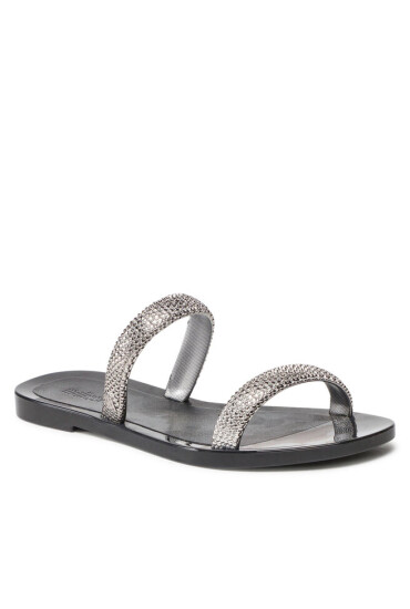 Melissa Чехли Glitz Ad 33428 Black/Silver 50545 - Mera.bg