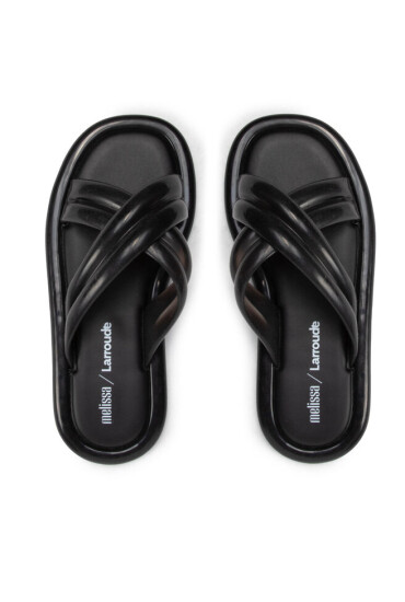 Melissa Чехли Cali + Larroude Ad 33605 Черен - Mera.bg