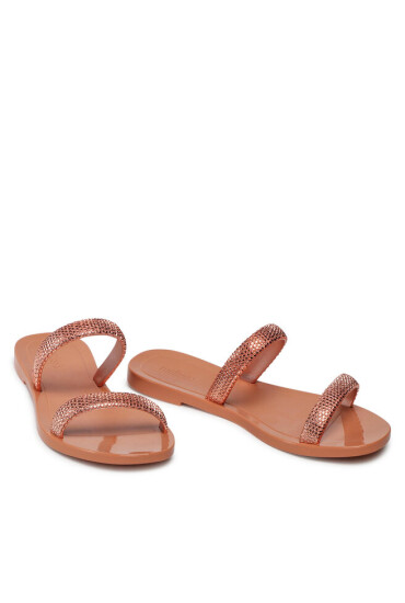 Melissa Чехли Glitz Ad 33428 Кафяв - Mera.bg