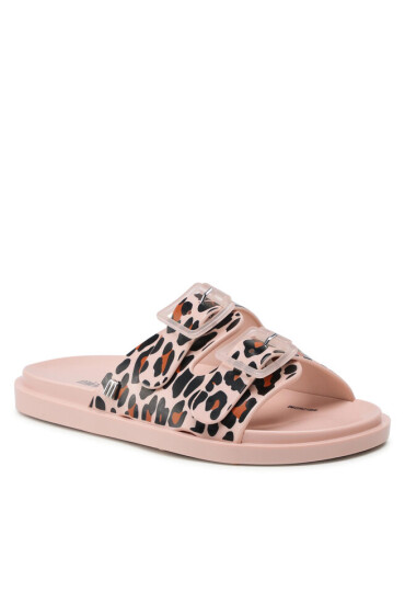 Melissa Чехли MIni Wide II INF 33470 Pink/Black 51662 - Mera.bg