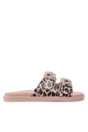 Melissa Чехли MIni Wide II INF 33470 Pink/Black 51662 - Mera.bg