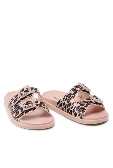 Melissa Чехли MIni Wide II INF 33470 Pink/Black 51662 - Mera.bg